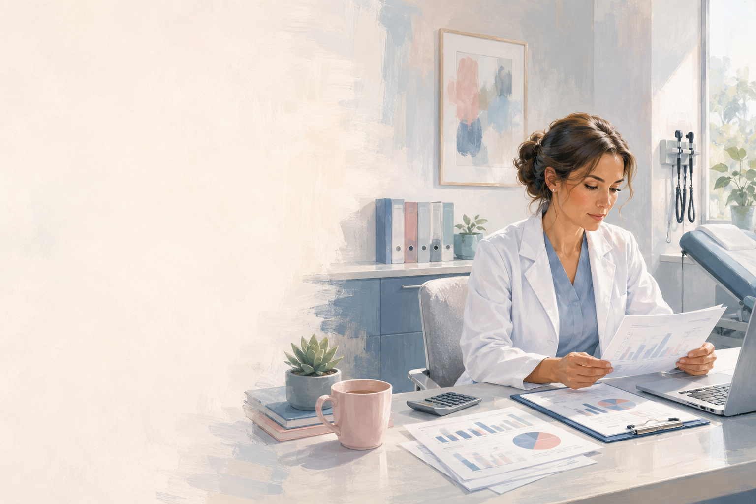 Cash flow management and bookkeeping support for medical and wellness practices